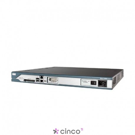 Roteador Cisco 2811 com 2 FE w/1 NME/4 HWIC