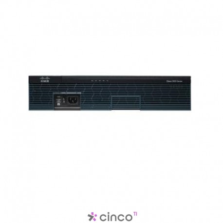 Roteador Cisco Modular com 3 portas WAN, C2911BR-SEC/K9