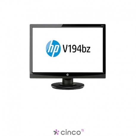 Monitor HP V194bz LED, 18.5", 1366x768, F0U55AA