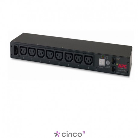 Rack PDU, Metered, 1U, 12A/208V, AP7820