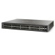 Switch Cisco, 42 portas 10/100/1000, gerenciável, empilhável, SG500-52-K9-NA