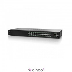 Switch Cisco, 24 portas 10/100, 2SFP, SR224GT-NA