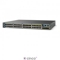 Switch Cisco 48 portas 10/100/1000, WS-C2960S-48LPS-BR