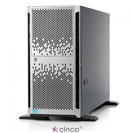 Servidor ProLiant ML350p, Gen8, Intel Six-Core E5-2620, 4GB Sem Disco