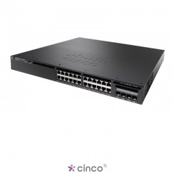 Switch Cisco, 48 portas 10/100/1000, WS-C3650-48PS-S