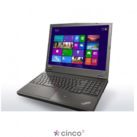 Notebook Lenovo Workstation ThinkPad, 15.6", Core i7-4700MQ, 16GB RAM, HD 500GB, 20BH0027BR