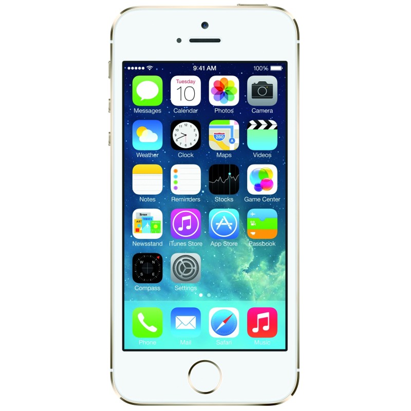 iPhone 5S Prateado, 4'', 8MP, 16GB, A7, ME433BZ/A - Cinco TI