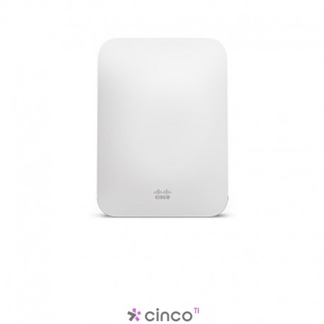 Ponto de acesso Cisco Meraki, 802.11a/b/g/n, 2.4 GHz a 5 GHz, MR18-HW