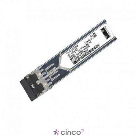 Conversor de mídia Cisco, 1000BASE-SX SFP, MMF GLC-SX-MM