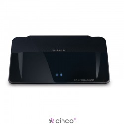 Roteador D-Link, 4LAN 100/100/1000,1WAN 10/100/1000 DIR-857