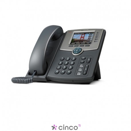 Telefone IP Cisco, Display Colorido, Blutooth, IEEE 802.11b/g, SPA525G2