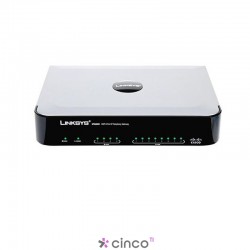 Roteador Cisco para telefonia IP, 8 portas, padrão IEEE 802.3, SPA8000-BR