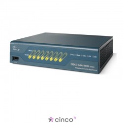 Firewall Cisco com Security Plus, 8 Portas LAN, 10/100, 1 Porta serial, ASA5505-SEC-BUN-K8
