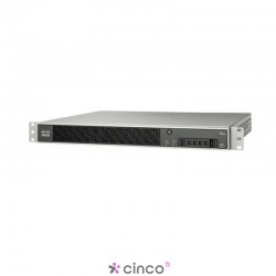 Firewall Cisco com HD 120 GB, 5 Portas 10/100/1000, 1 Porta Serial, ASA5512-SSD120-K8
