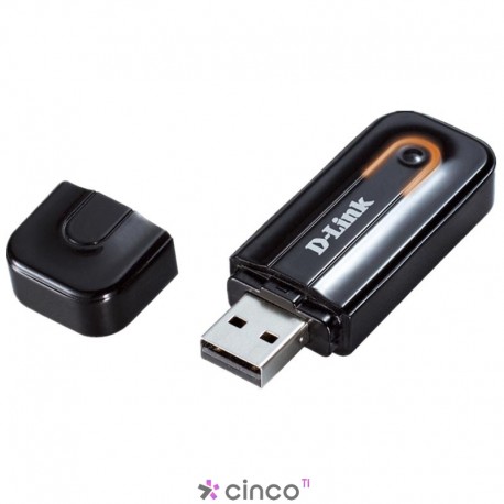 Adaptador Wireless D-Link, 150Mbps, DWA-123