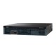 Roteador Cisco, 3 portas Wan 10/100/1000, CISCO2921/K9