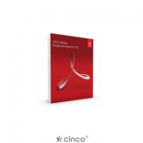 Licença Adobe Acrobat Pro DC 65258626AD01A00