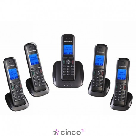 Telefone IP Grandstream sem fio DECT (ramal) com carregadorDP710