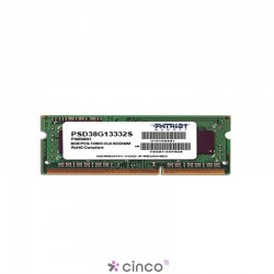 Memória Patriot, 4GB, DDR3 1600MHz, PSD34G16002S