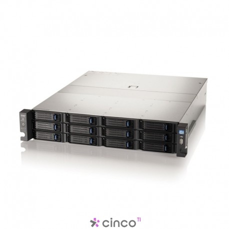 Storage Lenovo Iomega, Intel Core i3, 12TB ( 4HDs X 3TB ), 4GB, Rack, Fonte redundante, 70BN9001LA