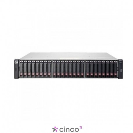 Storage HP MSA 1040, 24 discos, canal de fibra, E7W00A