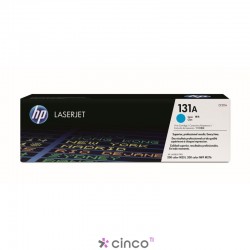 Cartucho toner para impressora HP laserjet ciano 131A, CF211A
