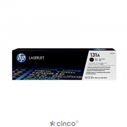 Cartucho toner para impressora HP laserjet preto 131A, CF210A