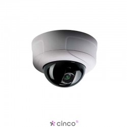 Câmera IP Pelco, Minidome, Rede Fixa, 1.3 MP, Lente Vari-focal 2,8-10 mm Lens, Branco, Cúpula com Liner, IM10C10-1