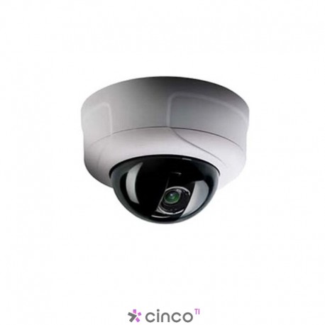 Câmera IP Pelco, Minidome, Rede Fixa, 1.3 MP, Lente Vari-focal 2,8-10 mm Lens, Branco, Cúpula com Liner, IM10C10-1