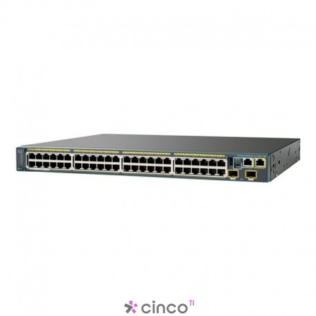 Switch Cisco Catalyst 2960-SF Series, Fast ethernet, WS-C2960S-F48TS-L