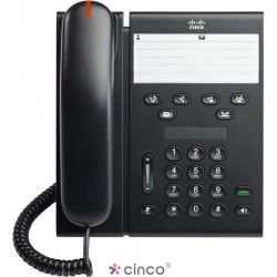 Telefonia IP Cisco Unified 6911 com suporte para duas linhas, CP-6911-C-K9
