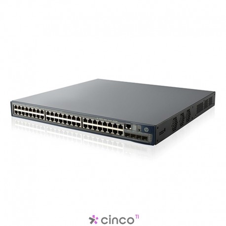 Switch HP 5500-48G-PoE+ SI, 48 portas PoE+ 10/100/1000, 4 Portas SFP, Gerenciável, JG239A