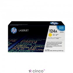 Cartucho toner para HP laserjet, Amarelo, Caixa com 1 unidade, Q6002AB