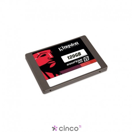 SSD Kingston Now V300 Series, 2.5", 120GB, SATA III, Interno, SV300S37A/120G