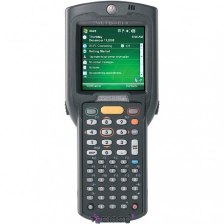 Coletor de Dados Motorola MC3190-S, 1D Laser Scanner, Wi-Fi/Bluetooth, Windows Mobile 6.5 Classic, 256MB RAM/1GB ROM