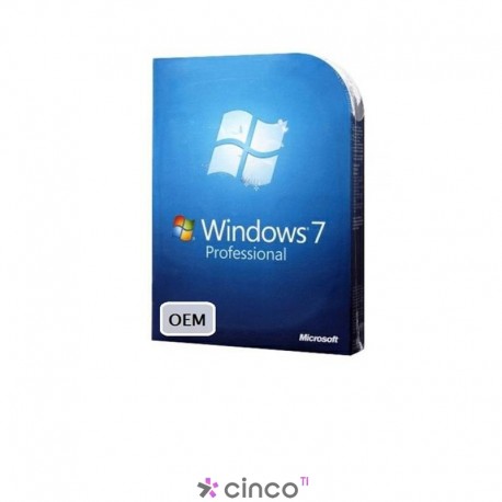 Sistema Operacional Microsoft Windows 7 Professional 64 Bits, Português, FQC-08286 