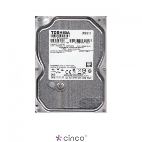 Disco Rígido Toshiba, 1TB, HDS 7200rpm, 3.5", SATA, HDKPC03A0A02