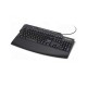 Teclado Lenovo Ergonômico com HUB USB, Preto, 73P2658