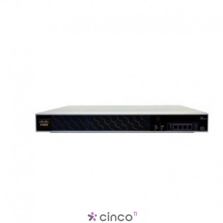 Firewall Cisco, 5 portas LAN, 10/100/1000, 1 portas Serial, ASA5515-K8
