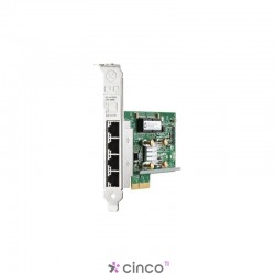 Adaptador de Rede Hp, PCI Express 2.0, 4 portas Gigabit Ethernet, 1 Gbps, 647594-B21