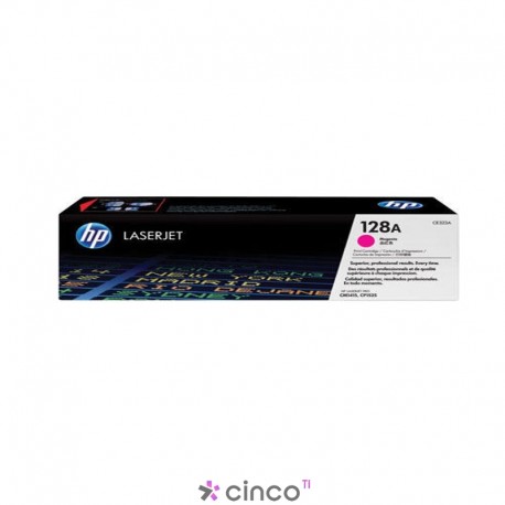 Cartucho toner para HP Magenta 128A, Caixa com 1 unidade, CE323AB