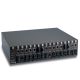 Conversor Chassis 16 Slots p/ conversores de midia c/ 1x fonte AC (Rack 19)