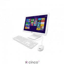 Computador LG AIO 22V240 Intel Celeron N2930 (Quad), Tela 21.5" LED, 4GB RAM, 500GB HD, Win 8.1 64bits 22V240-L.BY31P1