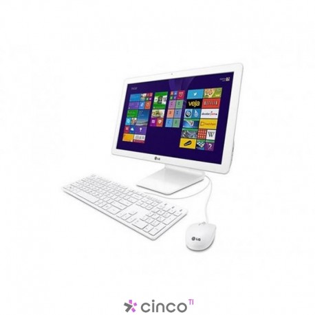 Computador LG AIO 22V240 Intel Celeron N2930 (Quad), Tela 21.5" LED, 4GB RAM, 500GB HD, Win 8.1 64bits 22V240-L.BY31P1