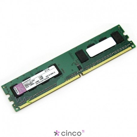 Memória KINGSTON DDR2, 800MHz, Non-ECC, CL6, 1.8V, Unbuffered, DIMM KVR800D2N6/1G