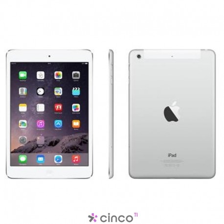 Ipad Mini 2 Wifi 4G 32GB Prata ME824BR/A