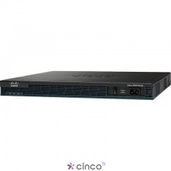 Roteador Cisco 2901 voice bundle with packet voice DSP module (PVDM3-16), FL-CME-SRST-25 C2901-CME-SRST/K9