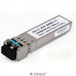 1000BASE-ZX SFP transceiver module for SMF, 1550-nm wavelength, dual LC/PC connector GLC-ZX-SMD=