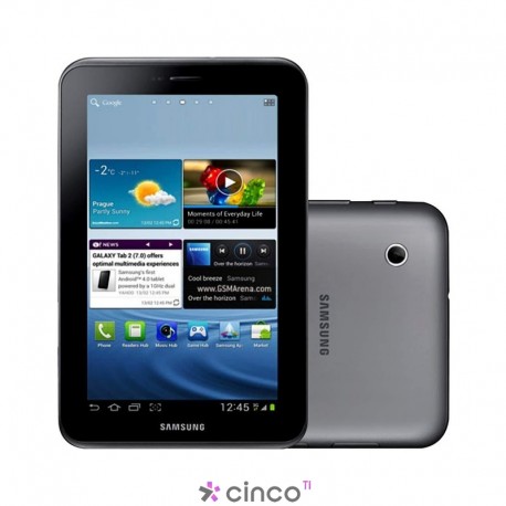 Tablet Samsung Galaxy TAB e 7.0 Wifi 8GB WI-FI Preto 7.0IN Camera 2MP SM-T113NYKUZTO