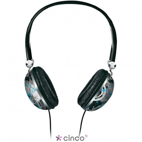 Headset Urban Revolt Headset com microfone em linha - Future Breeze (conexão 3.5mm) 17556-TRUST